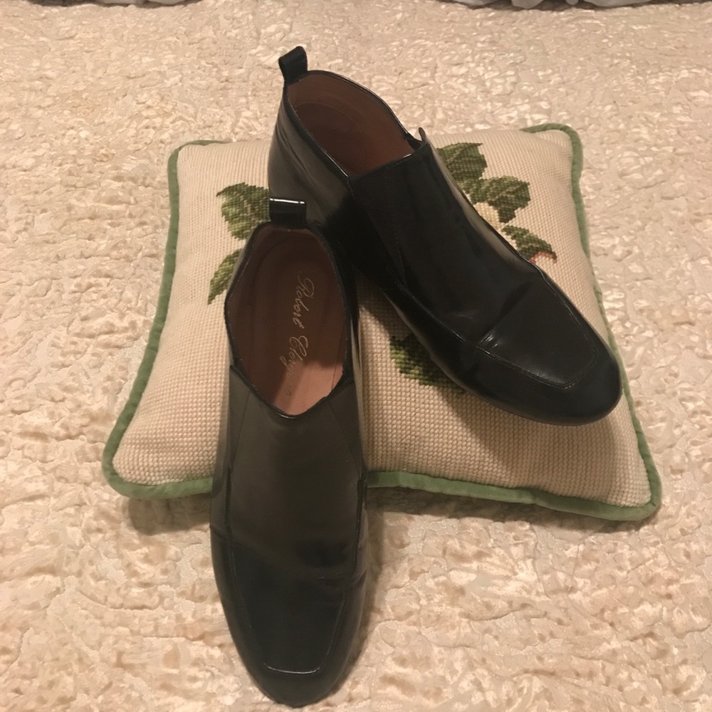 Robert Clergerie Black leather booties